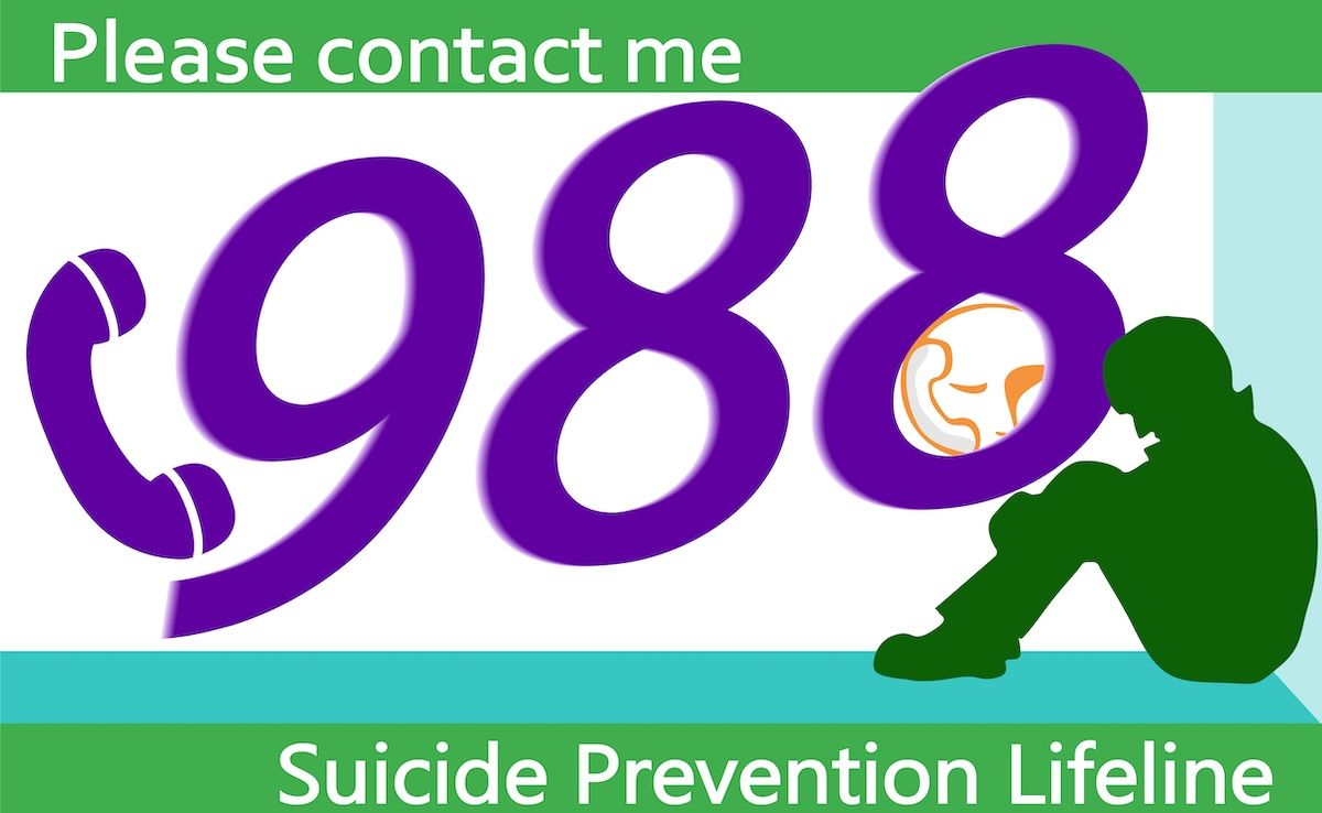 988 Suicide Prevention Lifeline | Image Credit: 7N23-stock.adobe.com