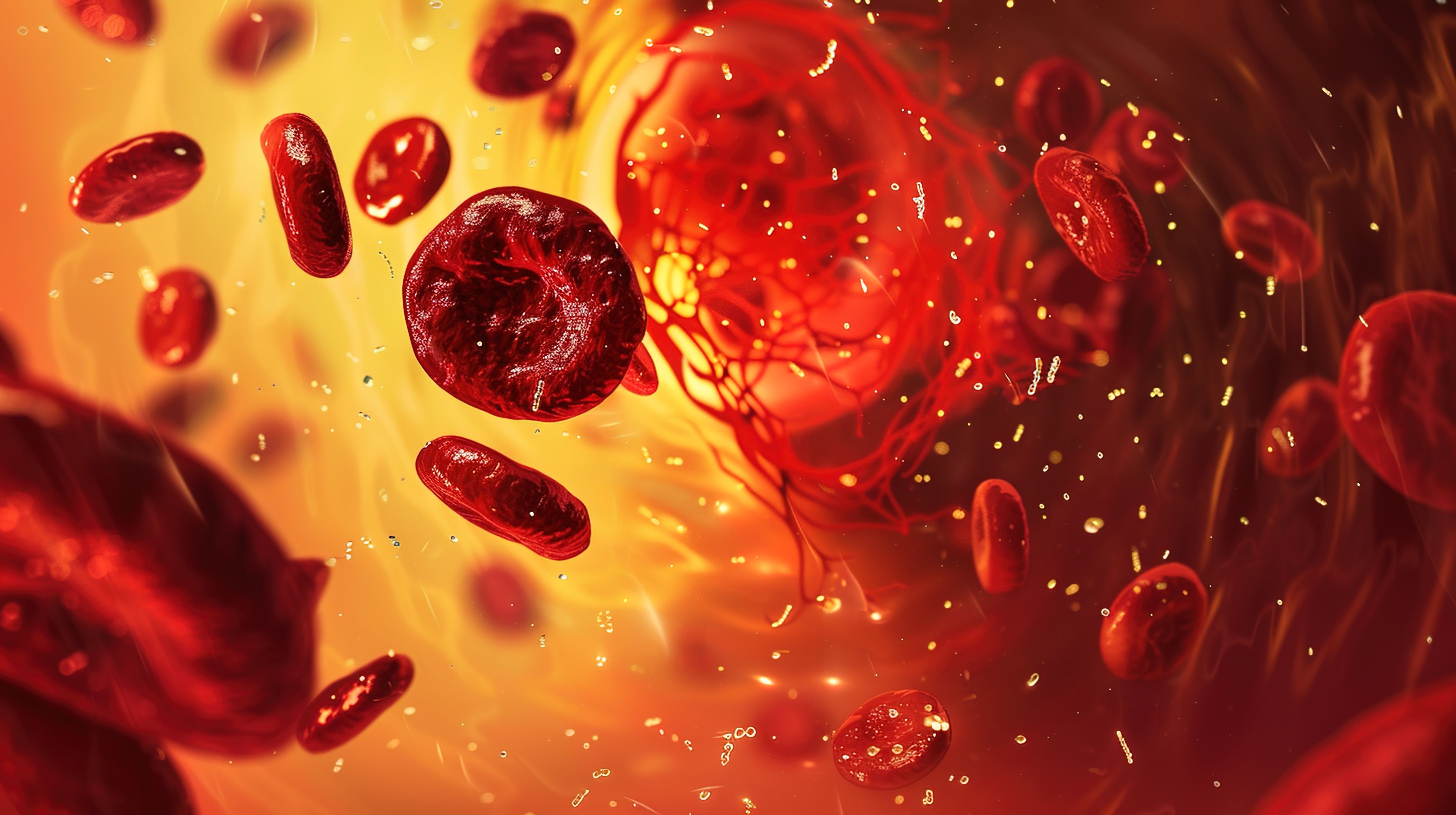 AI-generated image of coronary artery disease -- Image credit: 博 杨 | stock.adobe.com