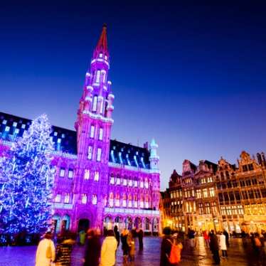 Arbre de Noel Grand Place à Bruxelles
