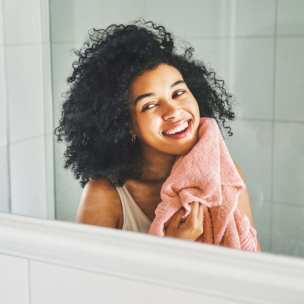 An image of a woman
