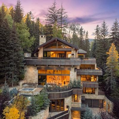Exterior view of a Vail vacation home.