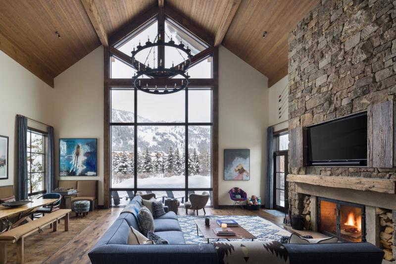 Majestic views from a Jackson Hole vacation rental