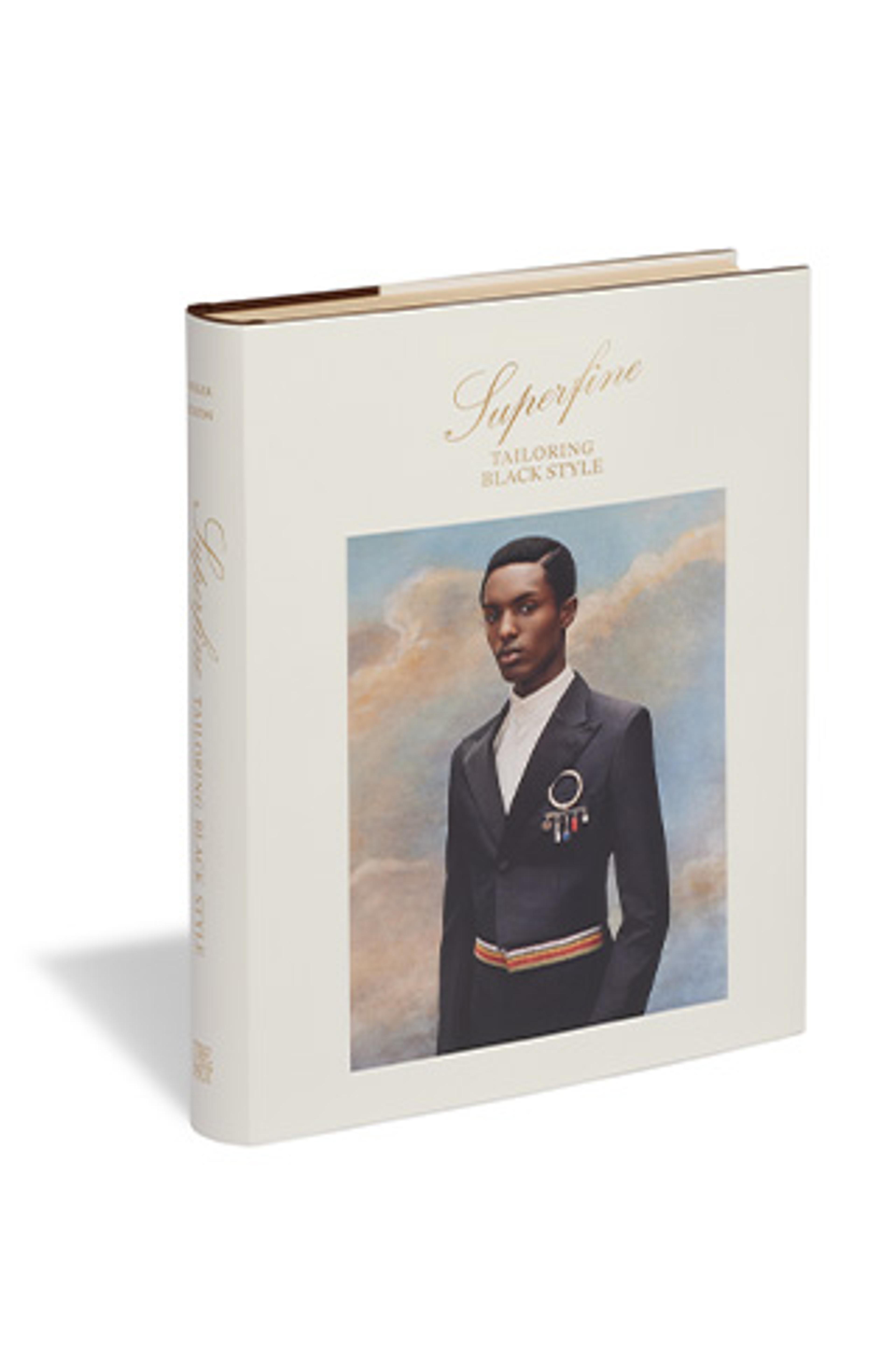 Book cover of an African American young man, in a dapper black suit. 