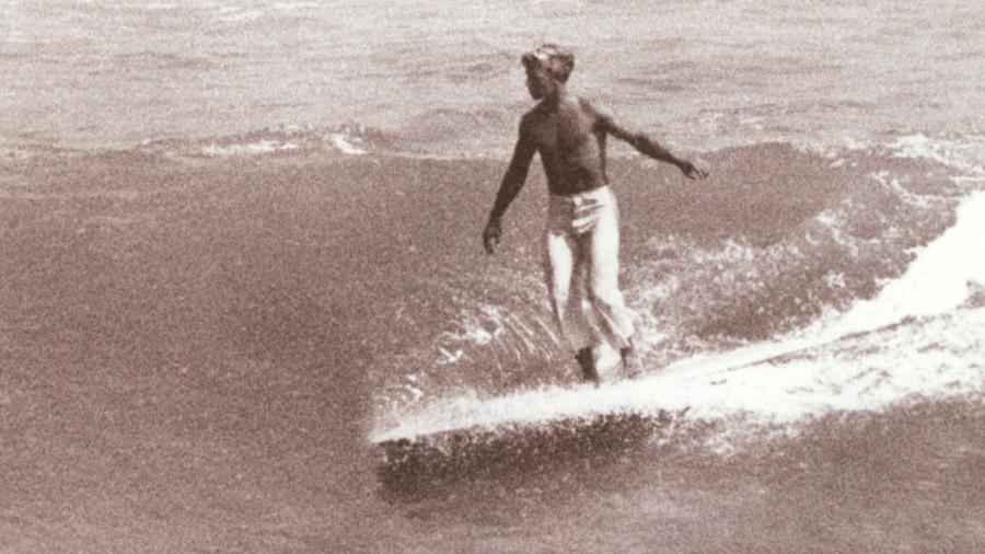 Bev Morgan, Malibu, 1951. Photo: Joe Quigg 