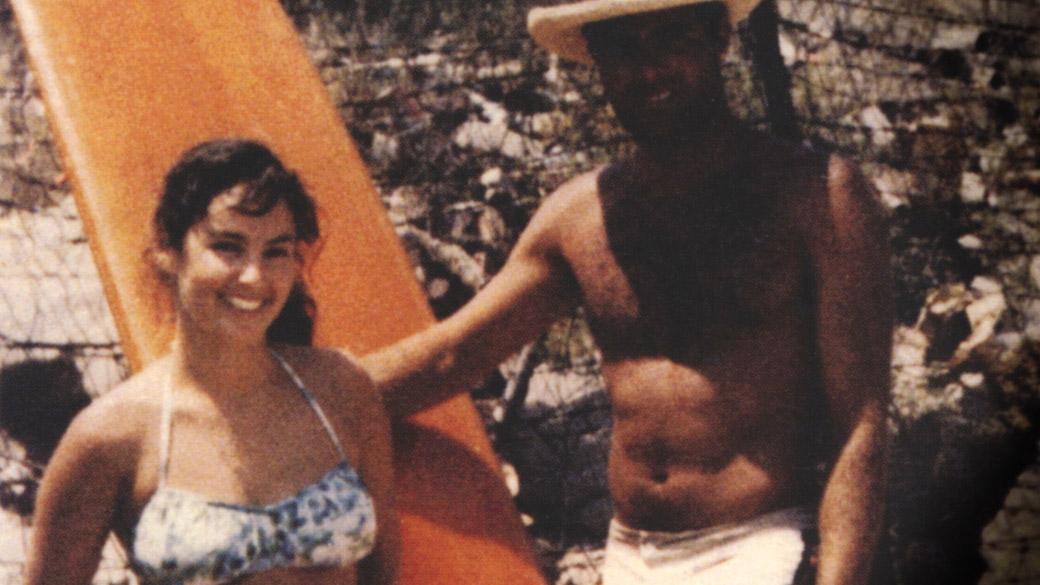 Kathy Kohner and Miki Dora 
