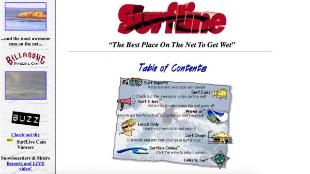 Surfline, 1996