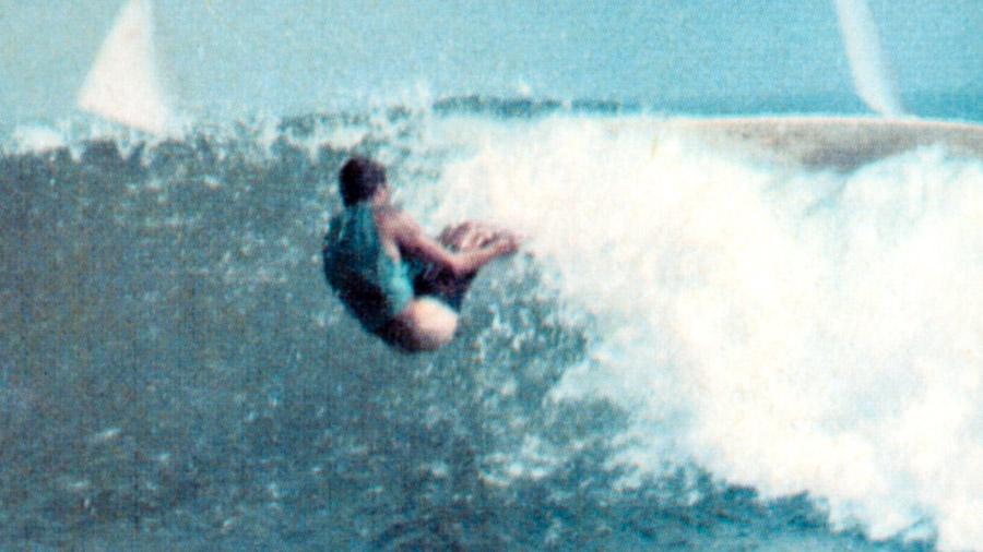 Miki Dora, 1967 Malibu Invitational. Photo: CR Stecyk 