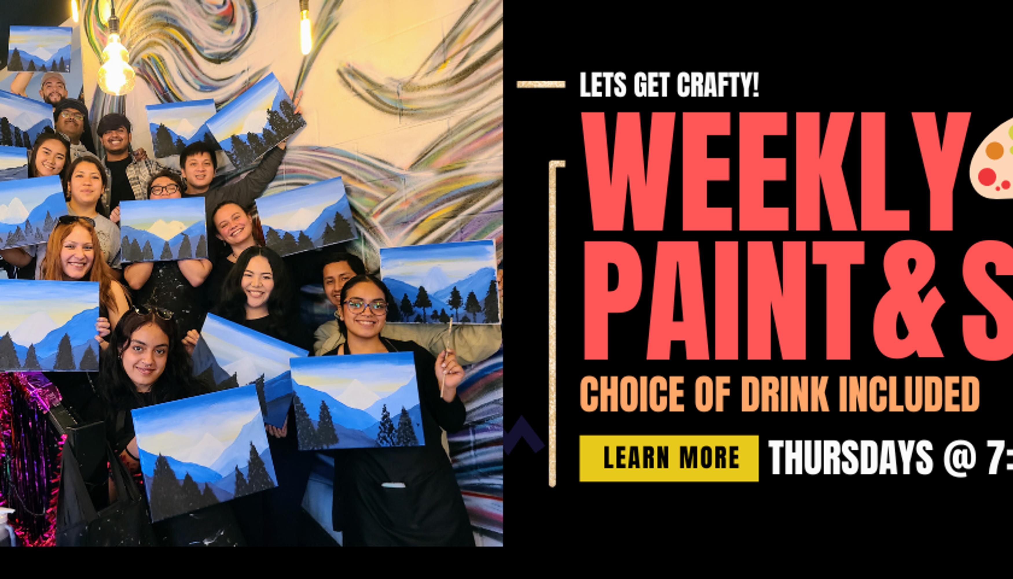 Paint and Sip Weeklyundefined