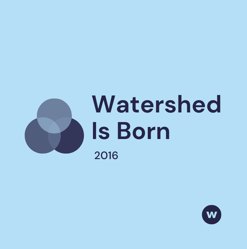 Watershed Is Born