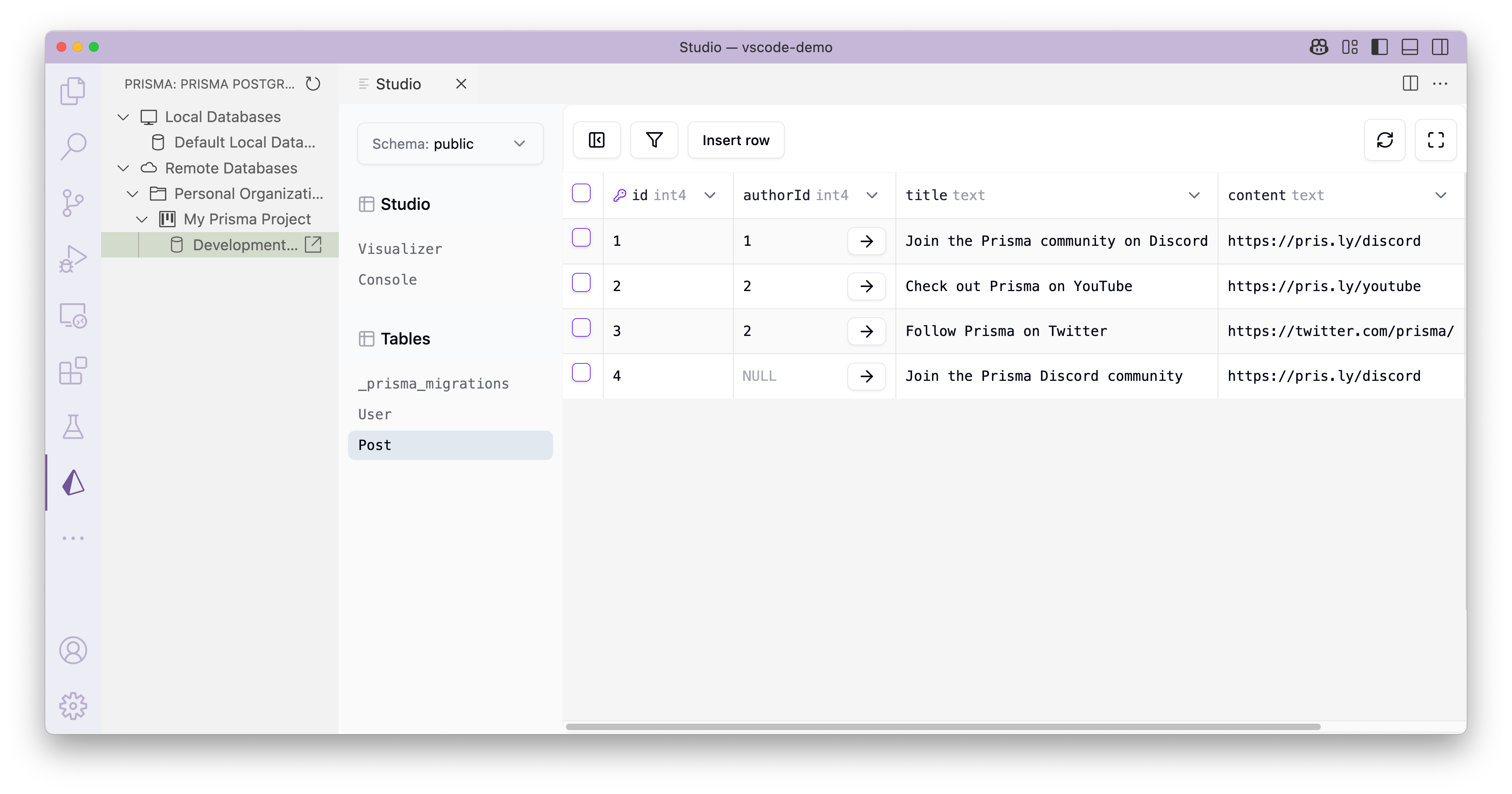 Preview Schema