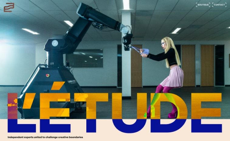 L'Étude website screenshot
