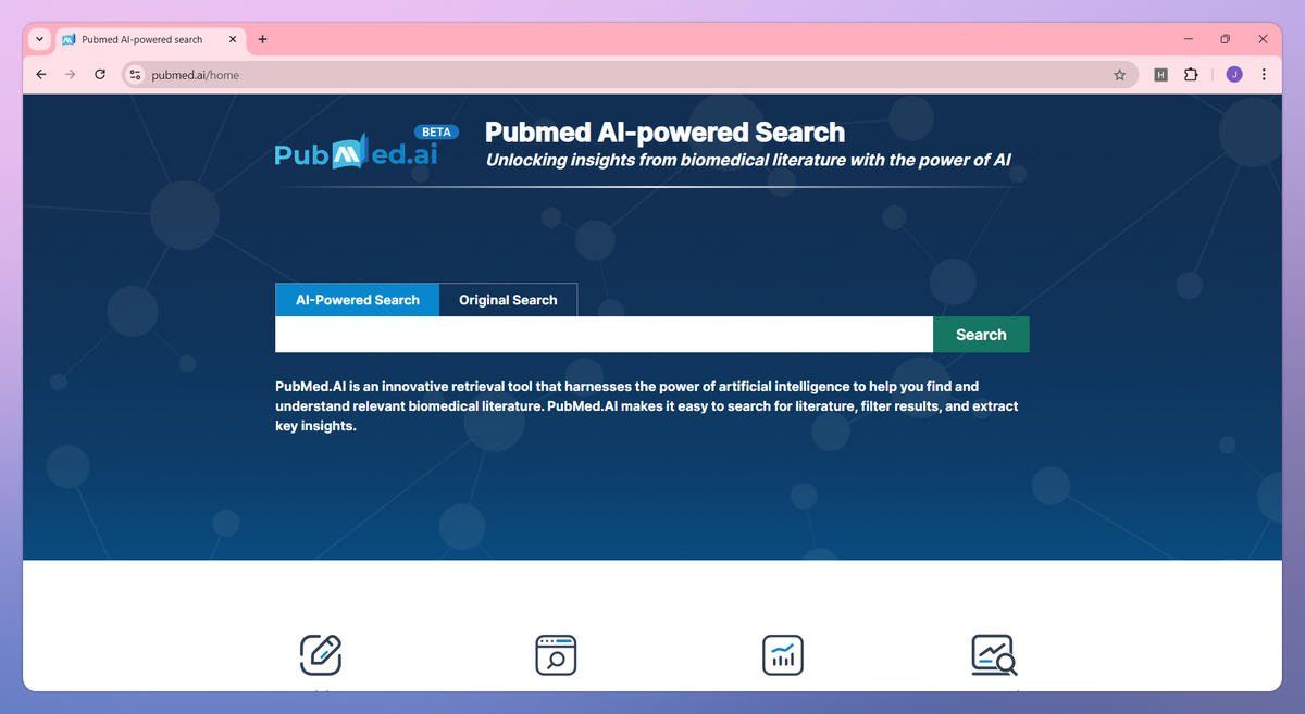 PubMed.AI screenshot