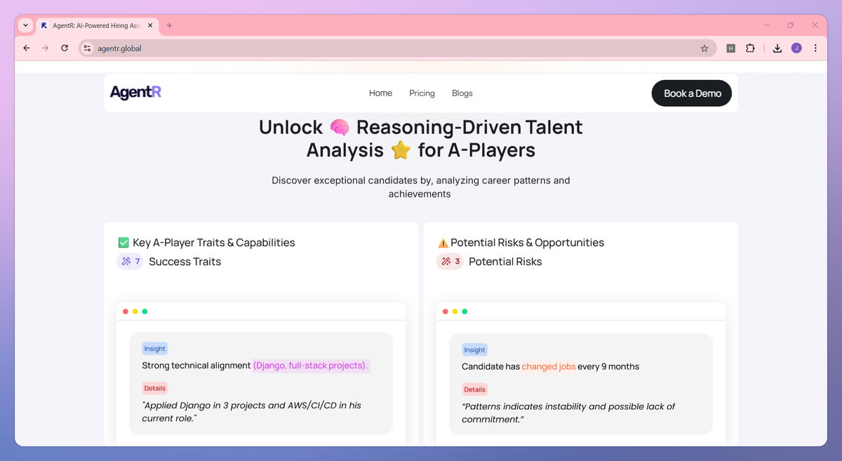 AgentR screenshot #2
