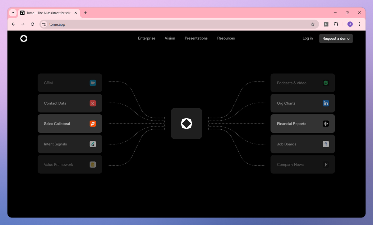 Tome screenshot #2