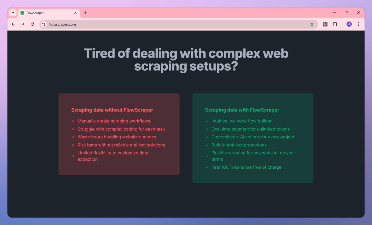 FlowScraper screenshot #2