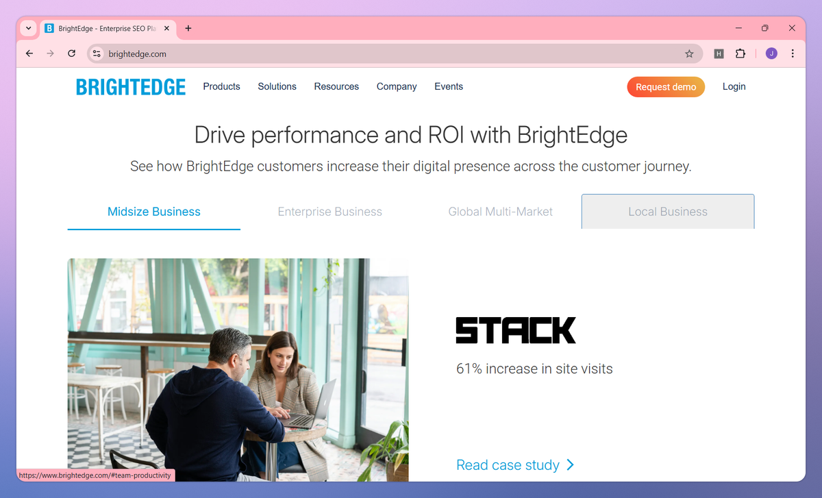 BrightEdge screenshot #2