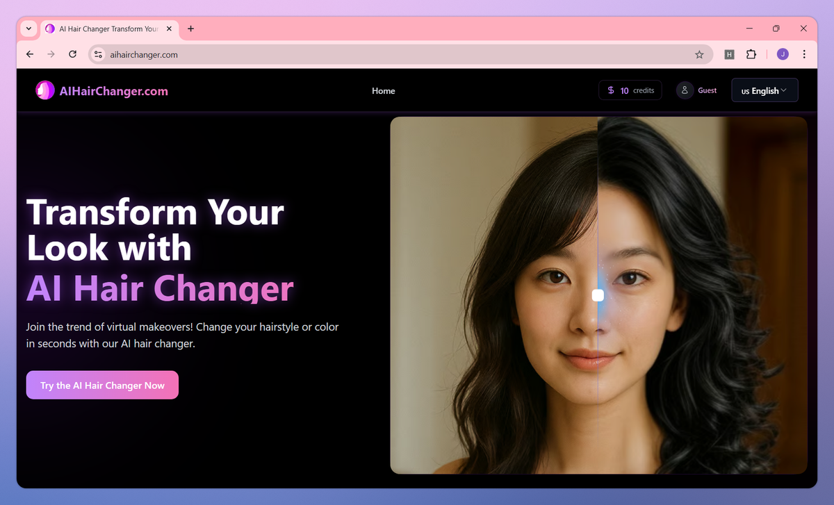 AI Hair Changer screenshot #1