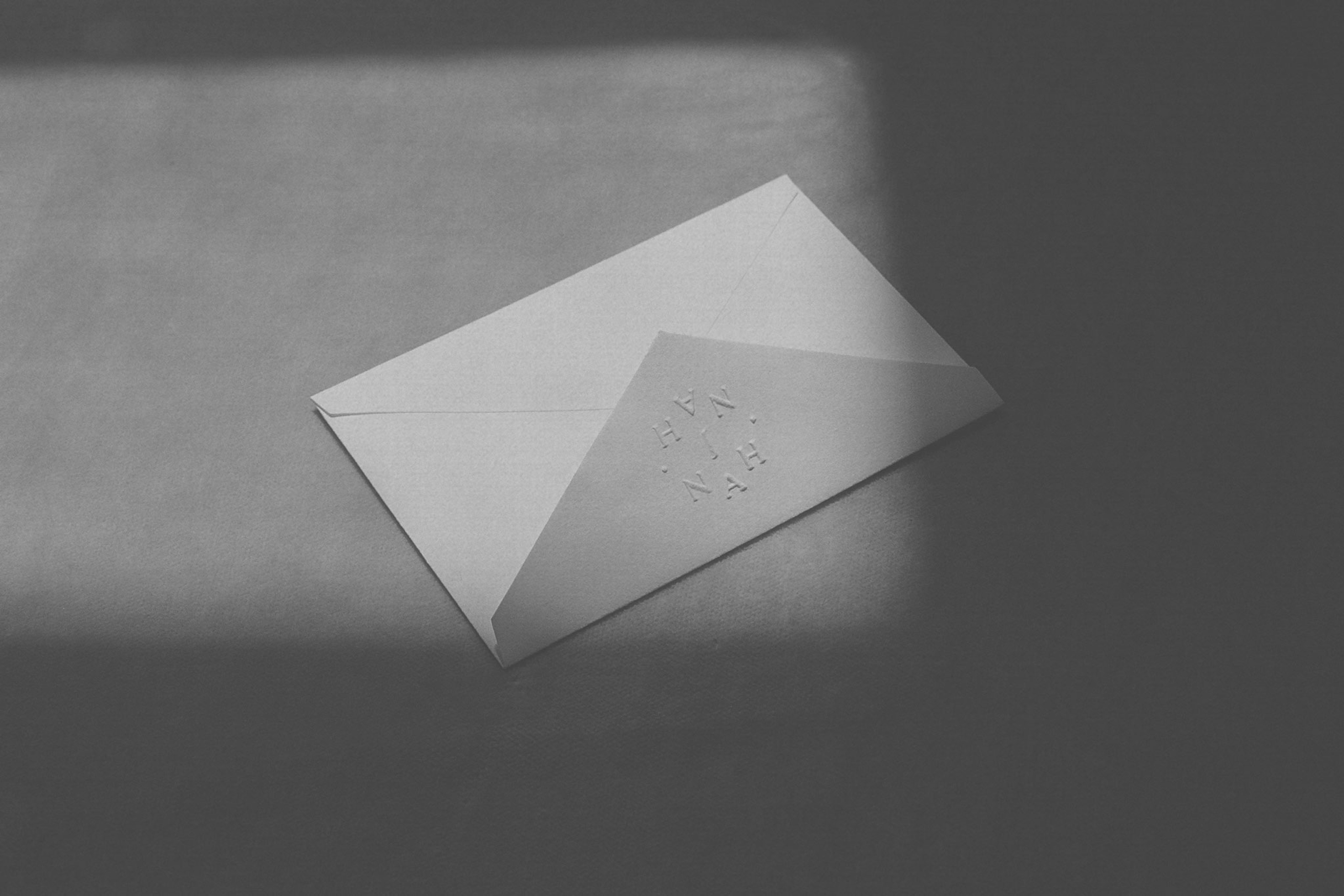 J.Hannah Branding Embossed Envelope