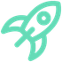 rocketship icon