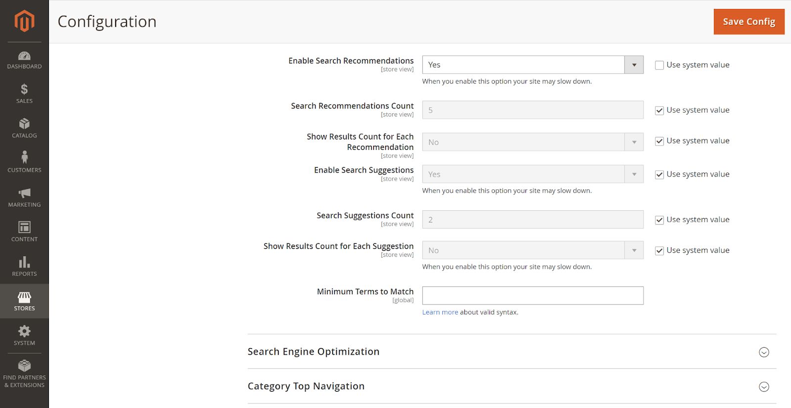 Personalize search results.