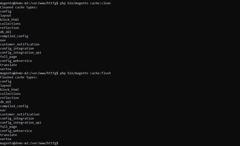 Clear Magento cache after installing Magento 2 extension.