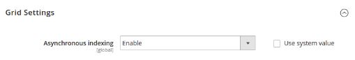 Enable Asynchronous Indexing.